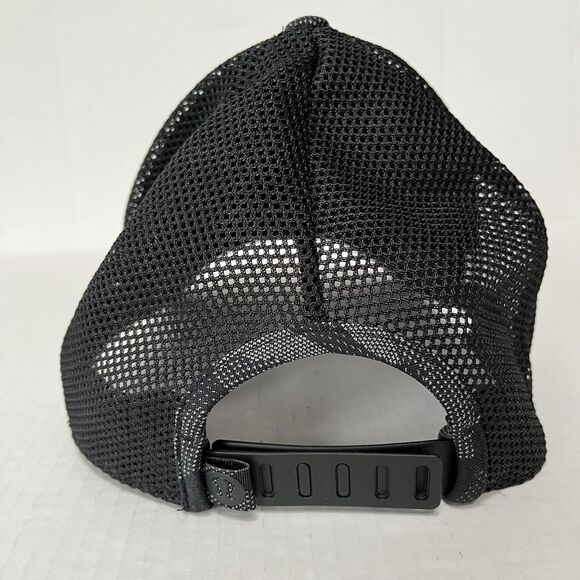 Lululemon Commission Hat Cap Mesh Adjustable Strapback Black/Gray Camo Unisex OS - Picture 8 of 13